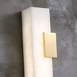 Alabaster Rectangular Wall Lamp