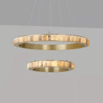 Alabaster Ring Pendant Lamp
