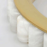 Alabaster Ring Pendant Lamp