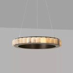 Alabaster Ring Pendant Lamp