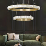 Alabaster Ring Pendant Lamp