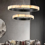 Alabaster Ring Pendant Lamp