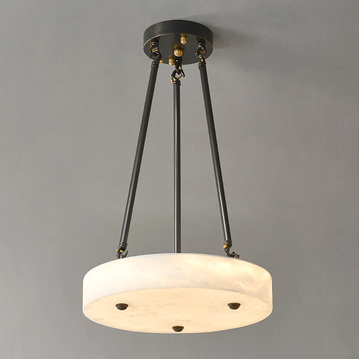 Alabaster Round Pendant Lamp