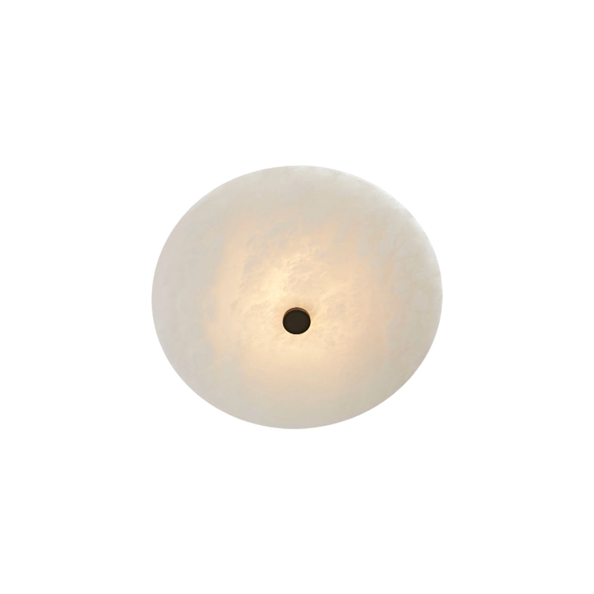 Alabaster Round Wall Lamp