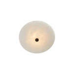 Alabaster Round Wall Lamp