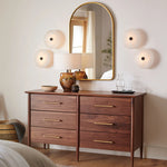 Alabaster Round Wall Lamp