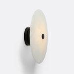Alabaster Round Wall Lamp
