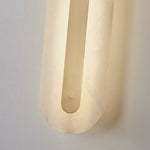 Alabaster Rounded Wall Lamp