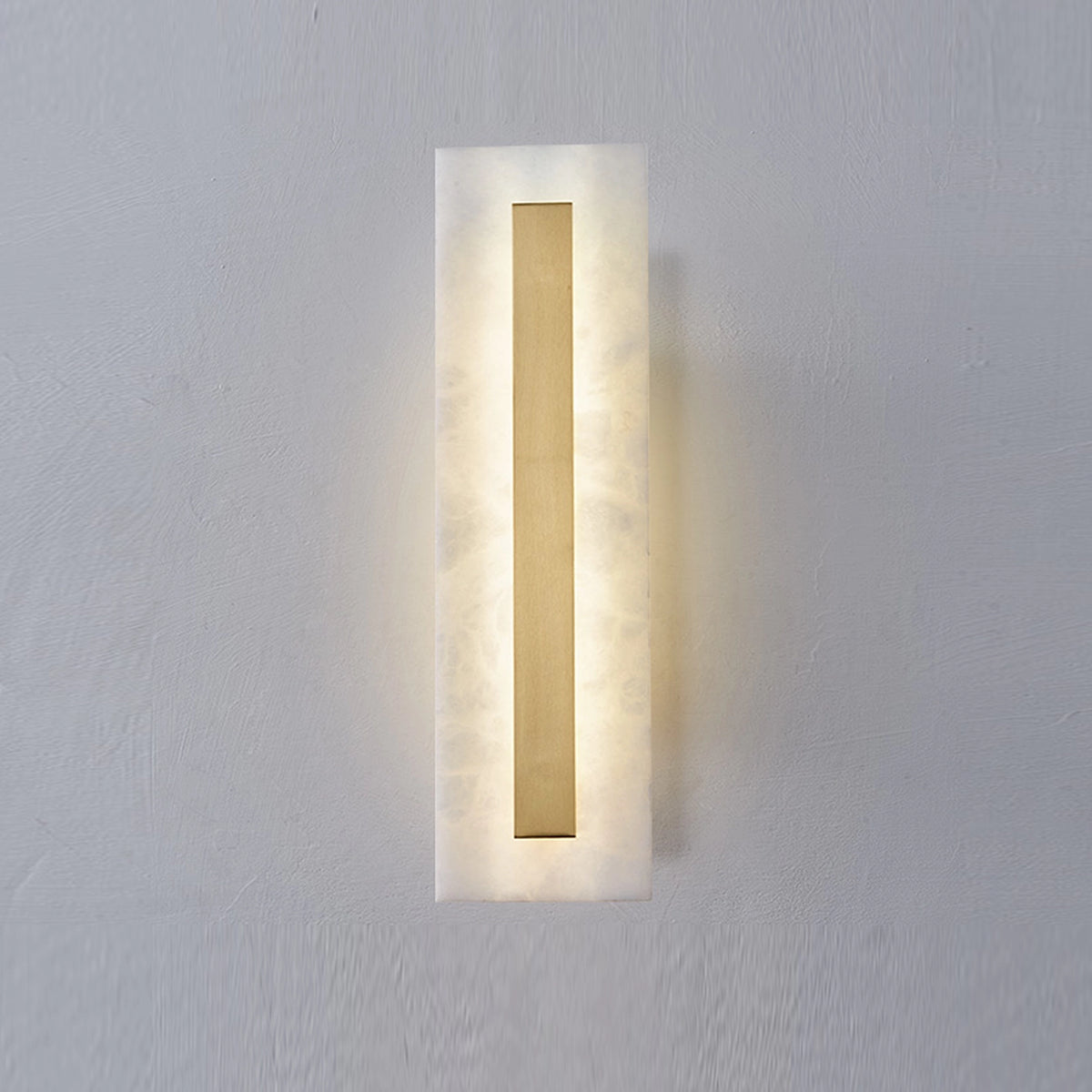 Alabaster Rounded Wall Lamp