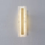 Alabaster Rounded Wall Lamp