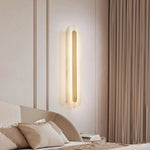 Alabaster Rounded Wall Lamp