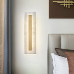 Alabaster Rounded Wall Lamp