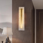 Alabaster Rounded Wall Lamp