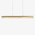 Alabaster Simple Linear Chandelier