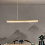 Alabaster Simple Linear Chandelier