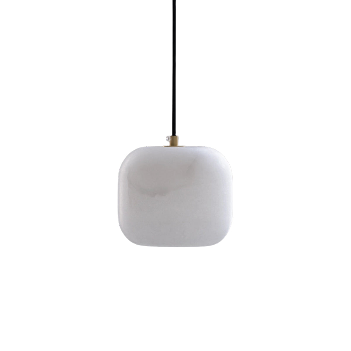 Alabaster Square Bedside Pendant Lamp