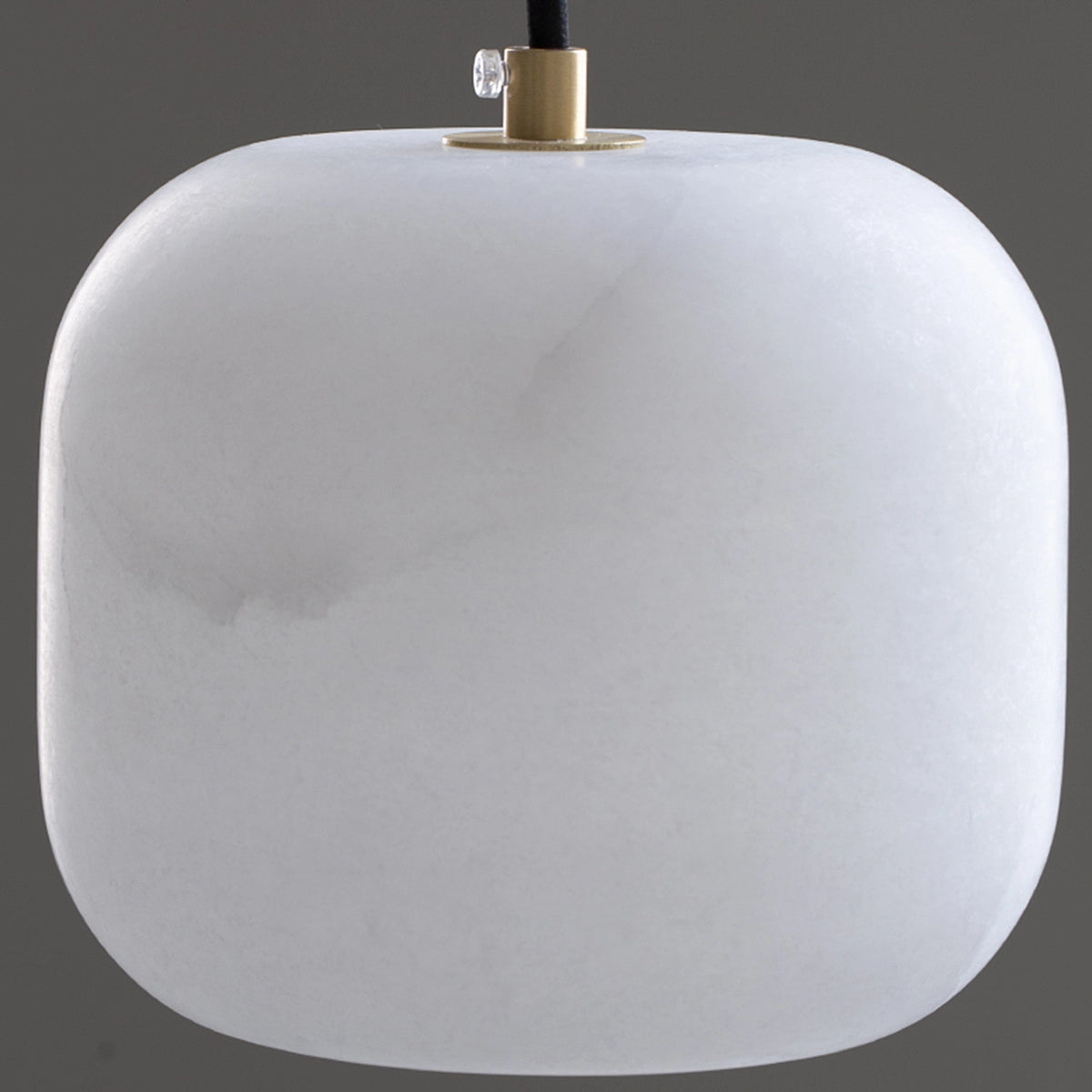 Alabaster Square Bedside Pendant Lamp