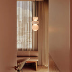 Alabaster Totem Pendant Lamp