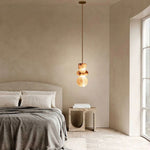 Alabaster Totem Pendant Lamp