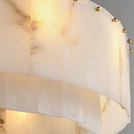 Alabaster Two Tier Chandelier