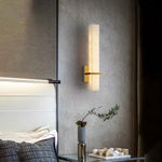 Alabaster rectangle Wall Lamp