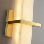 Alabaster rectangle Wall Lamp