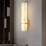 Alabaster rectangle Wall Lamp