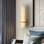 Alabaster rectangle Wall Lamp
