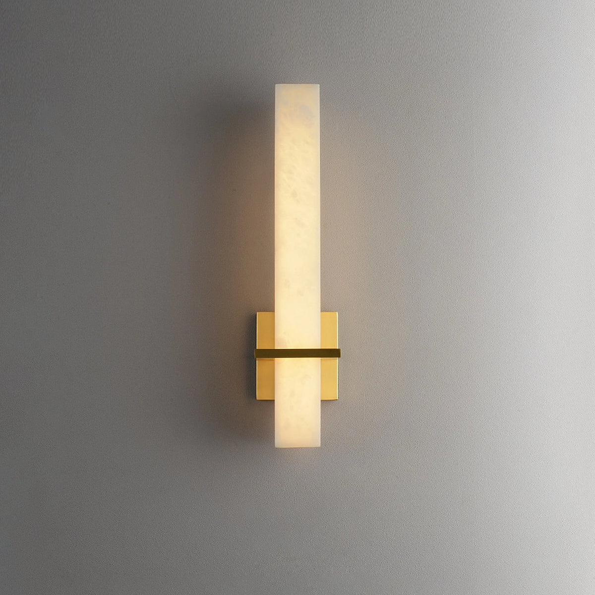 Alabaster rectangle Wall Lamp