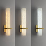 Alabaster rectangle Wall Lamp