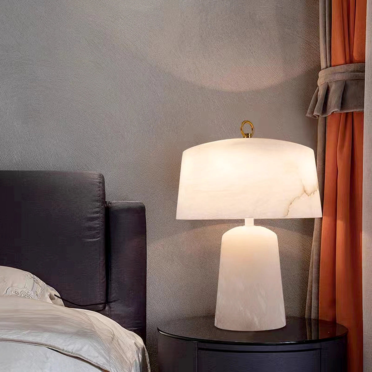 Aogashima Alabaster Table Lamp