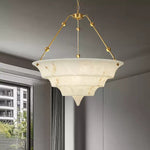 Art Deco Resin Chandelier
