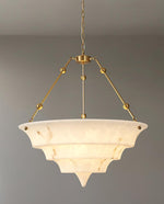Art Deco Resin Chandelier