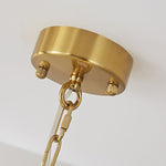 Art Deco Resin Chandelier