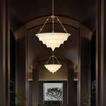 Art Deco Resin Chandelier