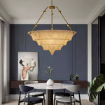 Art Deco Resin Chandelier