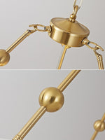 Art Deco Resin Chandelier