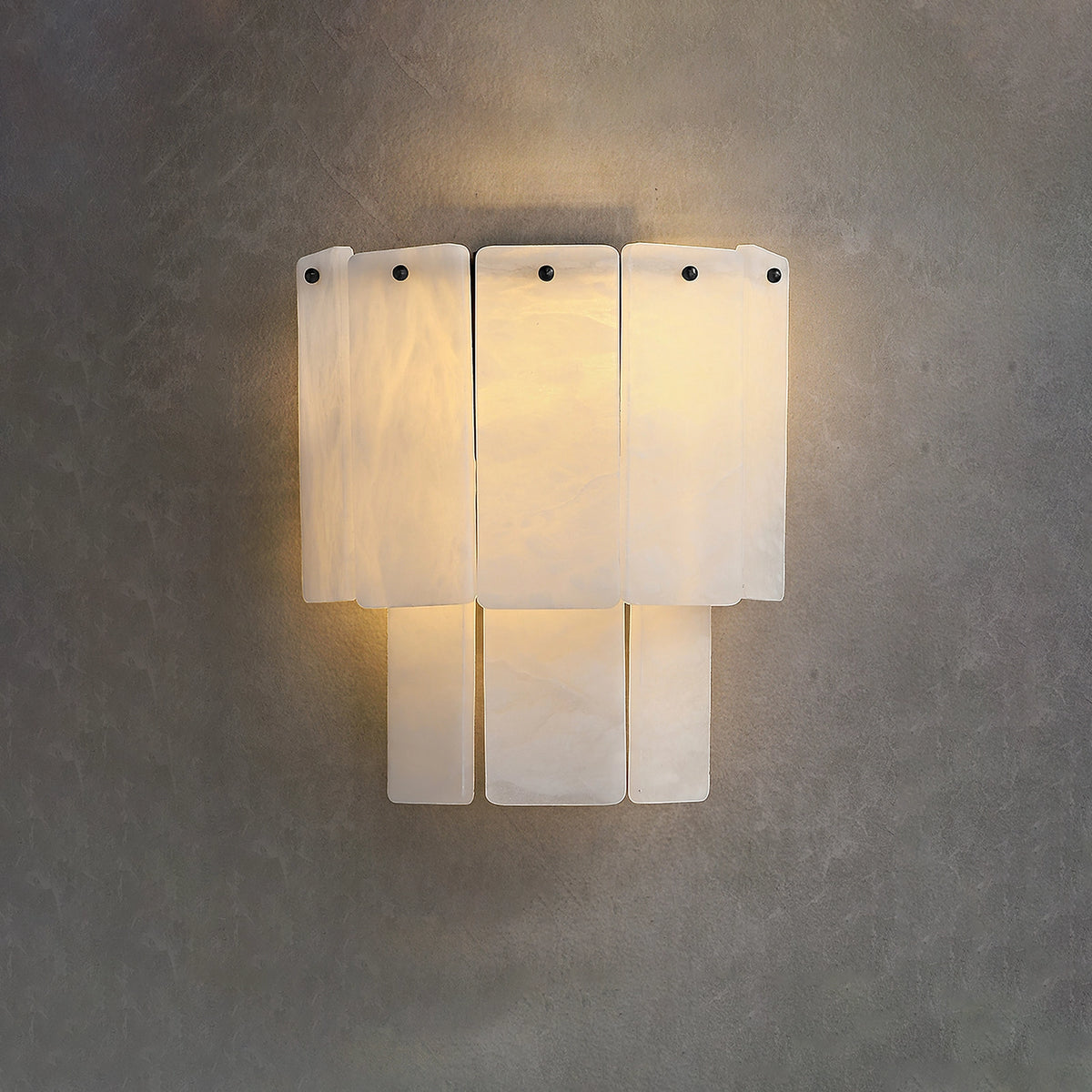 Black Eichholtz Blason AlabasterWall Lamp