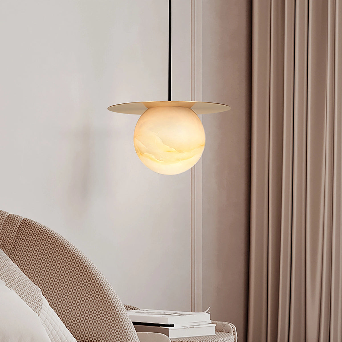 Borra Alabaster Pendant Lamp