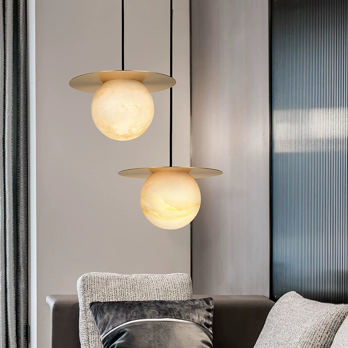 Borra Alabaster Pendant Lamp
