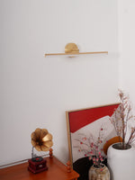 Brass LED Bath Wall Lamp