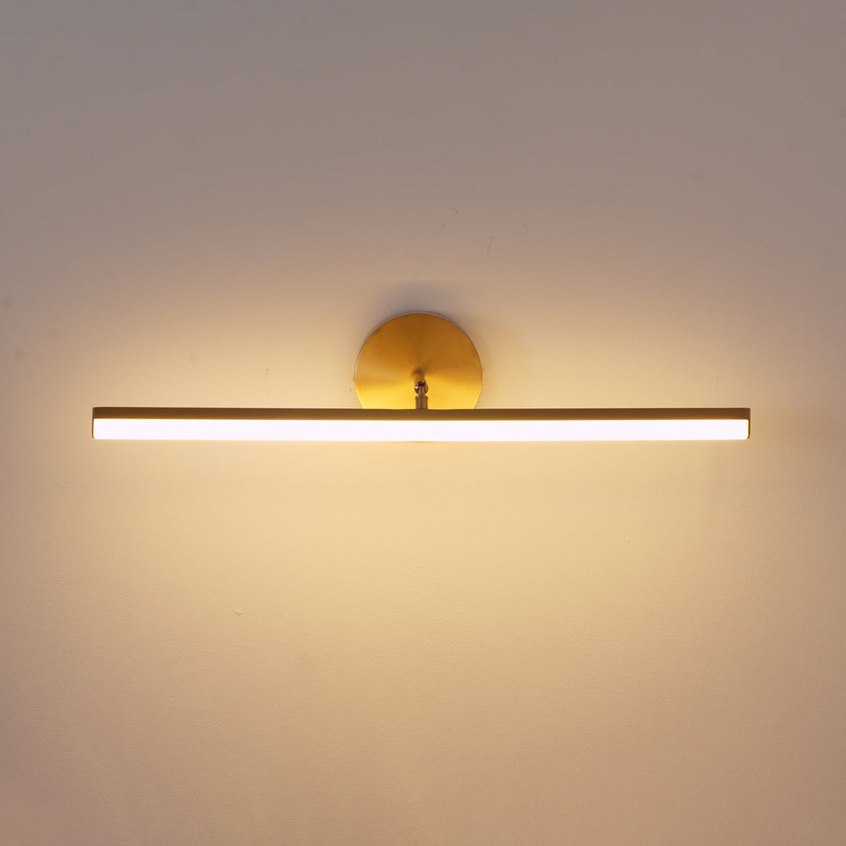 Brass LED Bath Wall Lamp