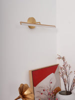 Brass LED Bath Wall Lamp