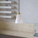 Brass Marble Island Pendant Lamp