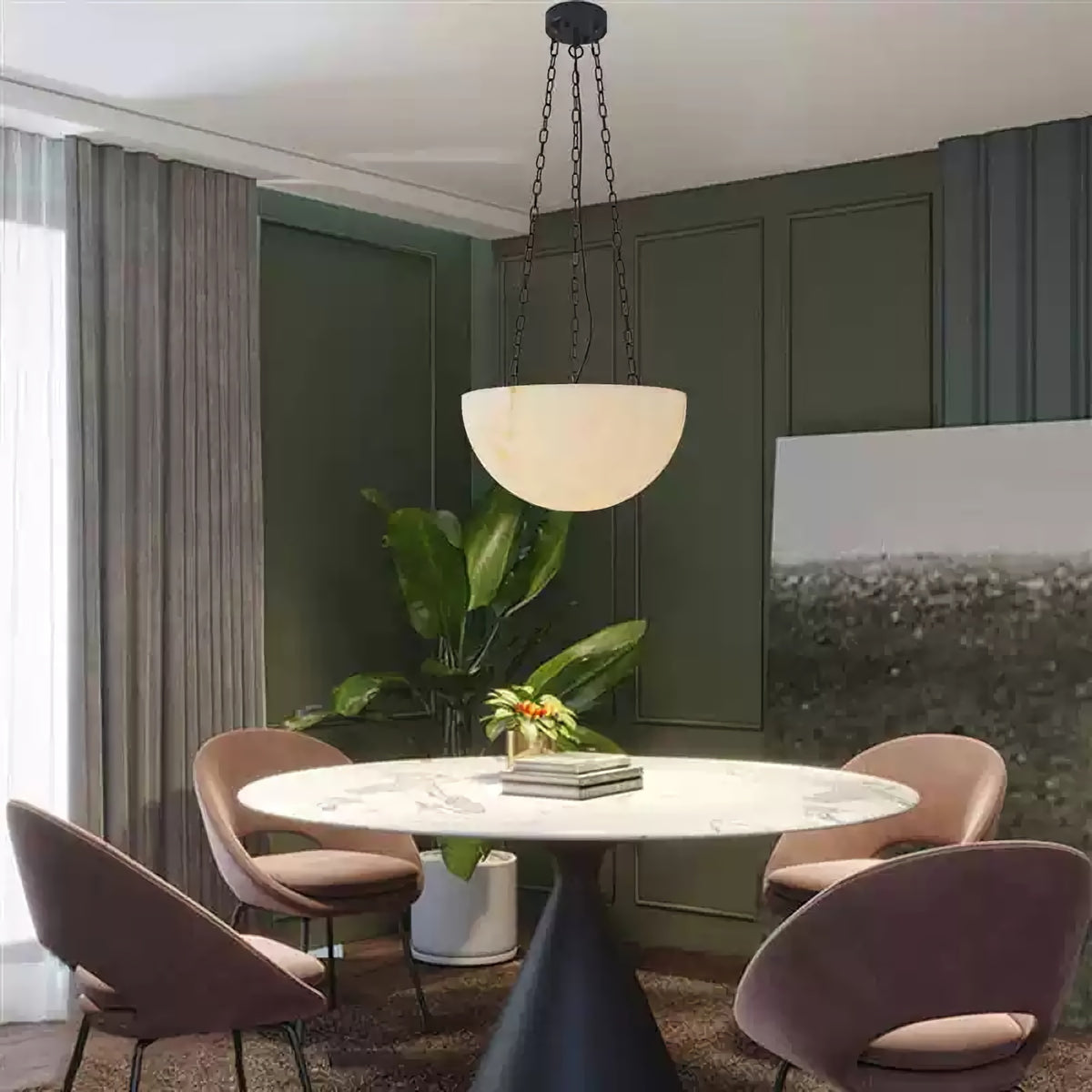 Burton Bowl Chandelier