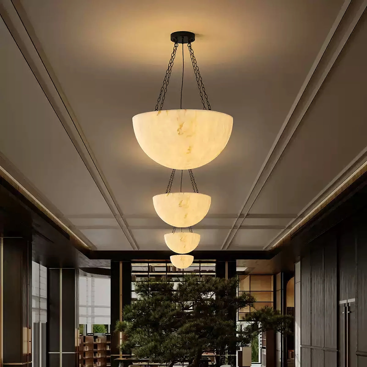 Burton Bowl Chandelier