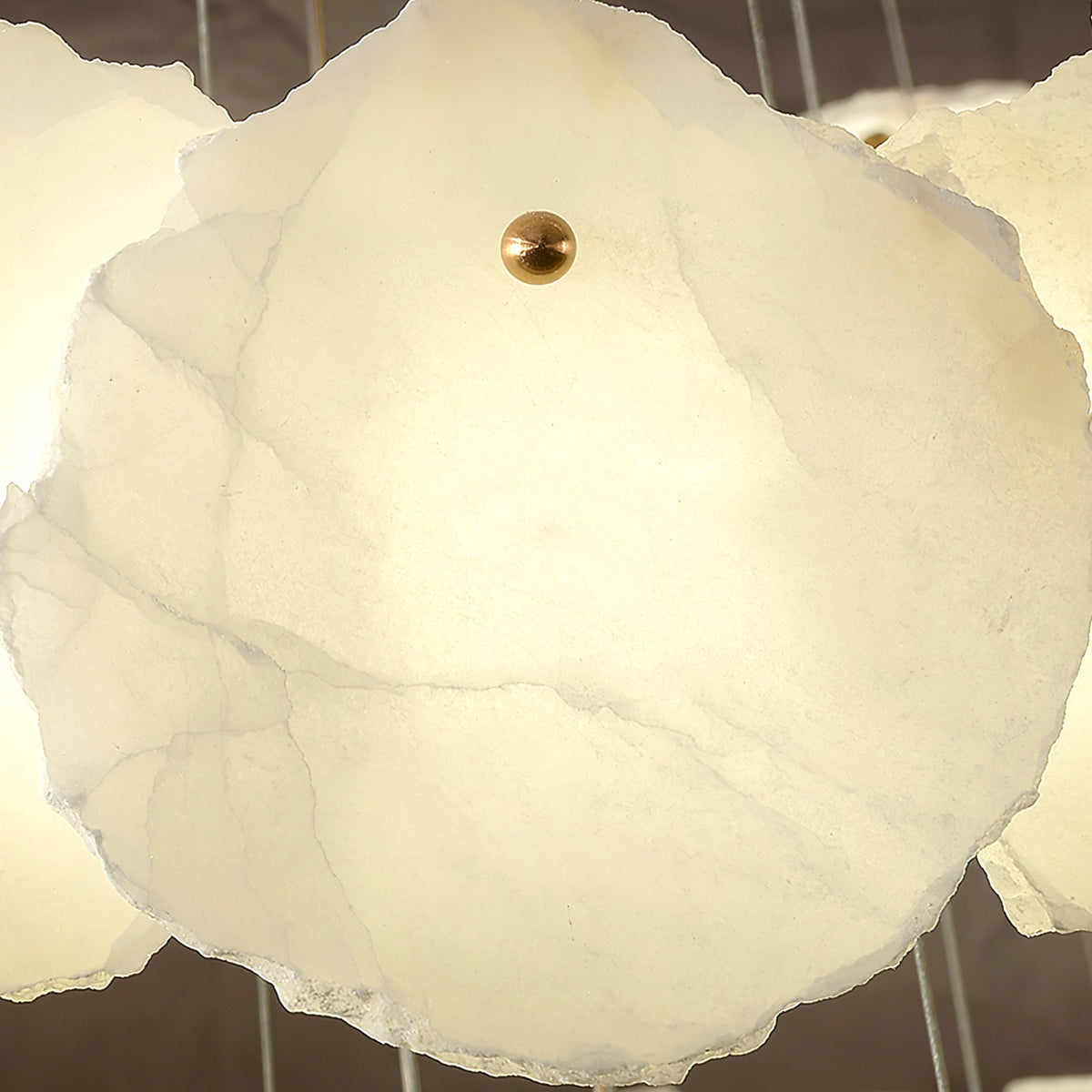 Burton Multi-tiered Alabaster Chandelier