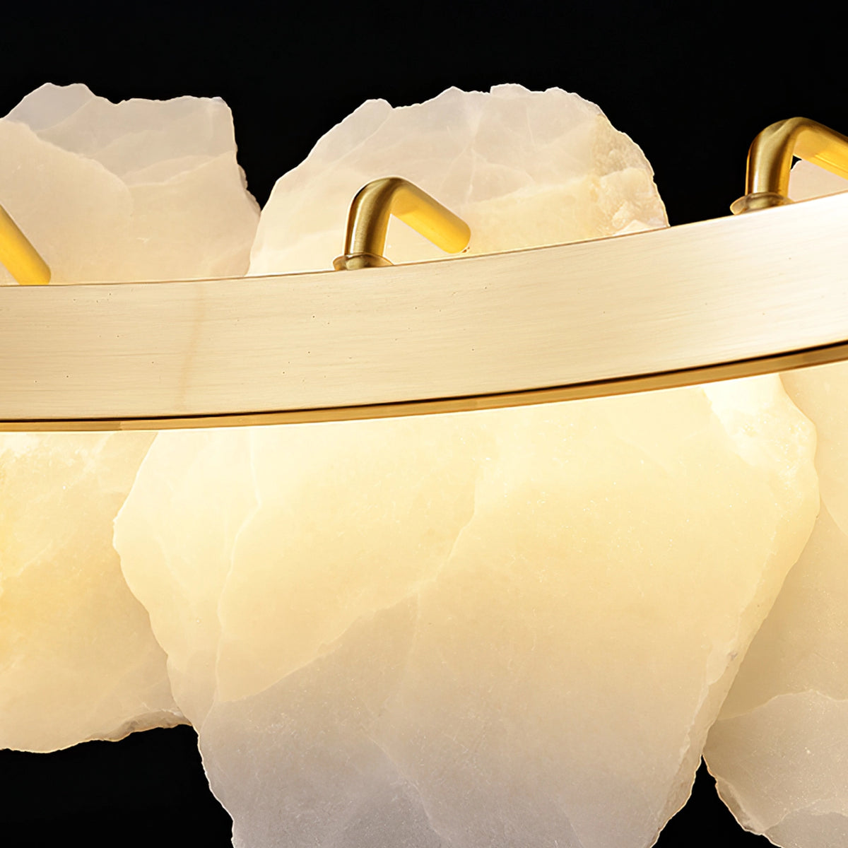 Burton Multi-tiered Alabaster Chandelier