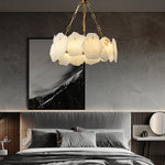 Burton Round Alabaster Chandelier