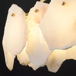 Burton Round Alabaster Chandelier